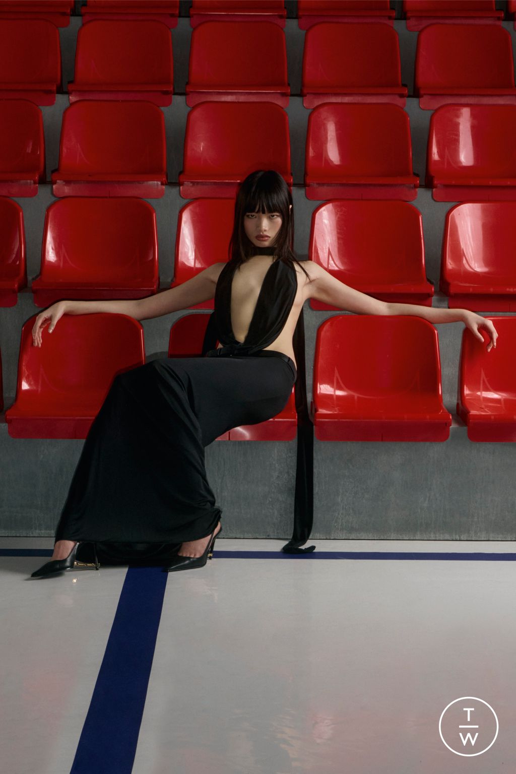 Fashion Week Milan Pre-Fall 2026 look 25 from the Dsquared2 collection womenswear