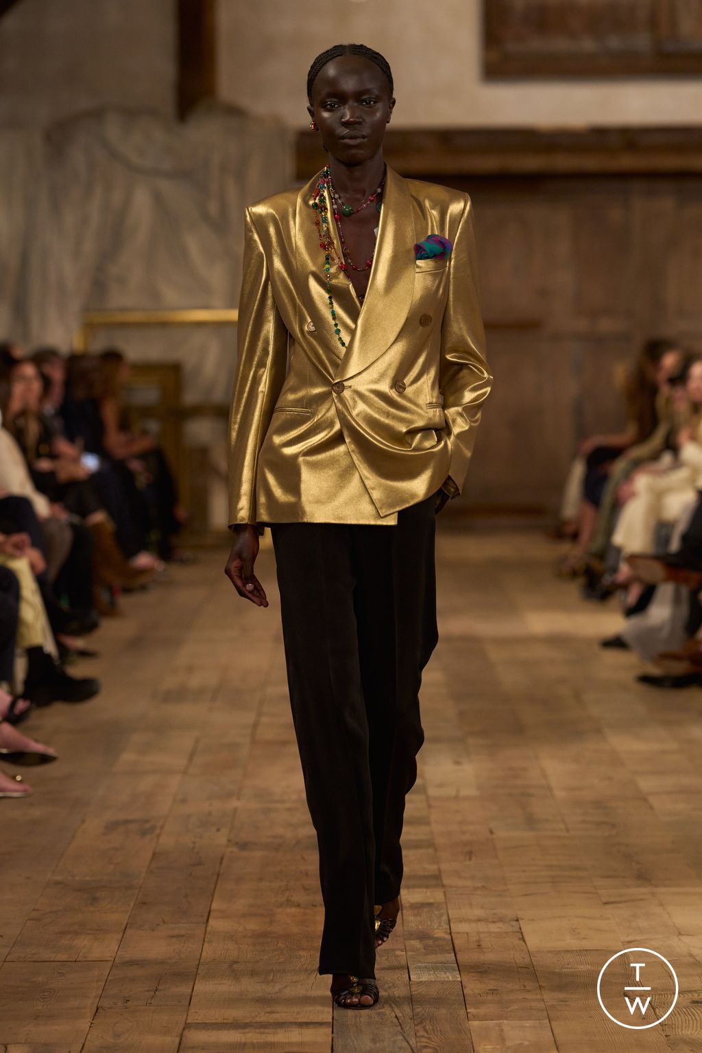 Fashion Week New York Spring/Summer 2024 look 25 from the Ralph Lauren collection womenswear