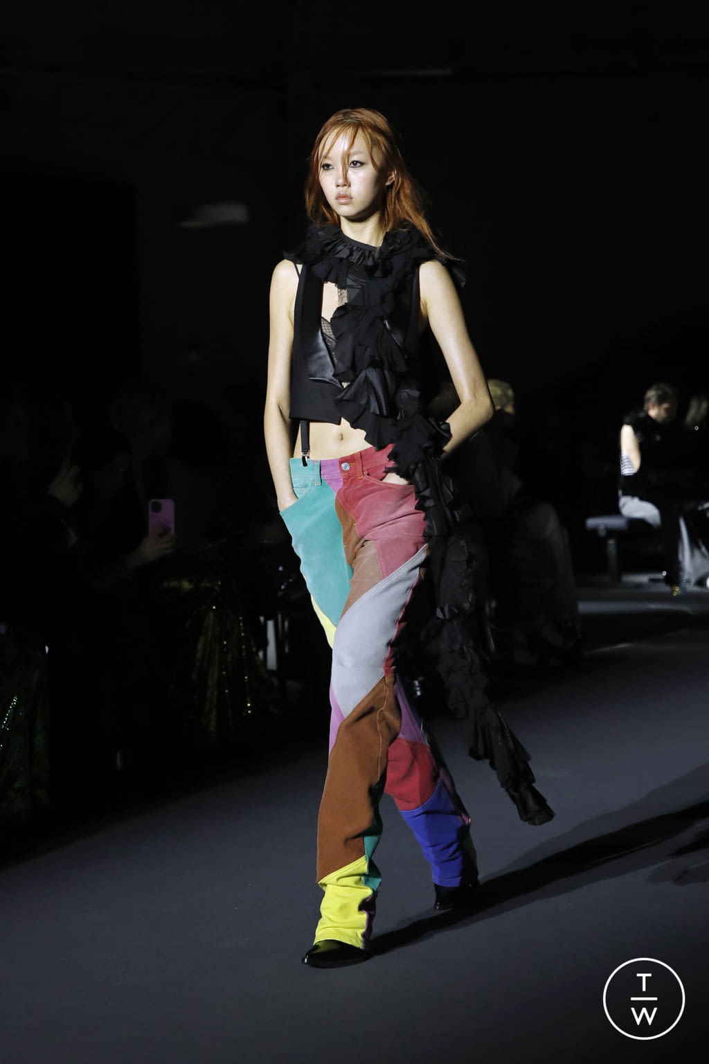 Fashion Week Milan Fall/Winter 2022 look 25 from the Philosophy di Lorenzo Serafini collection 女装