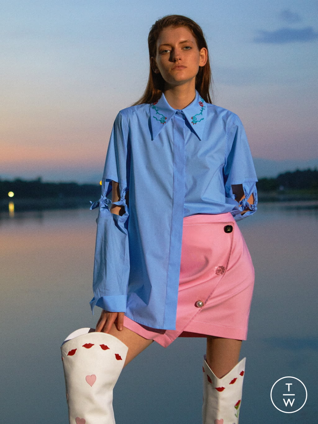 Fashion Week Milan Resort 2019 look 25 from the Vivetta collection 女装