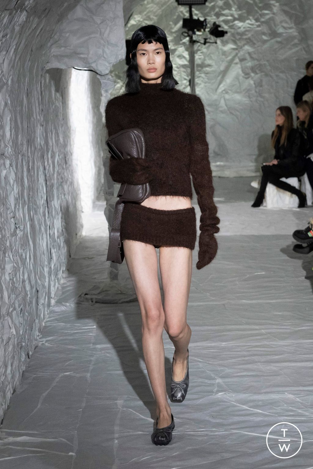 Fashion Week Milan Fall/Winter 2024 look 25 from the Marni collection womenswear