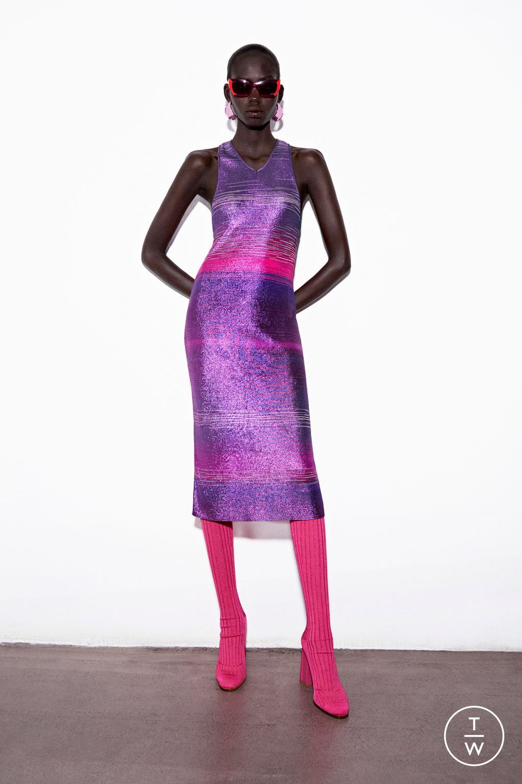 Fashion Week Milan Pre-Fall 2023 look 25 from the Missoni collection 女装
