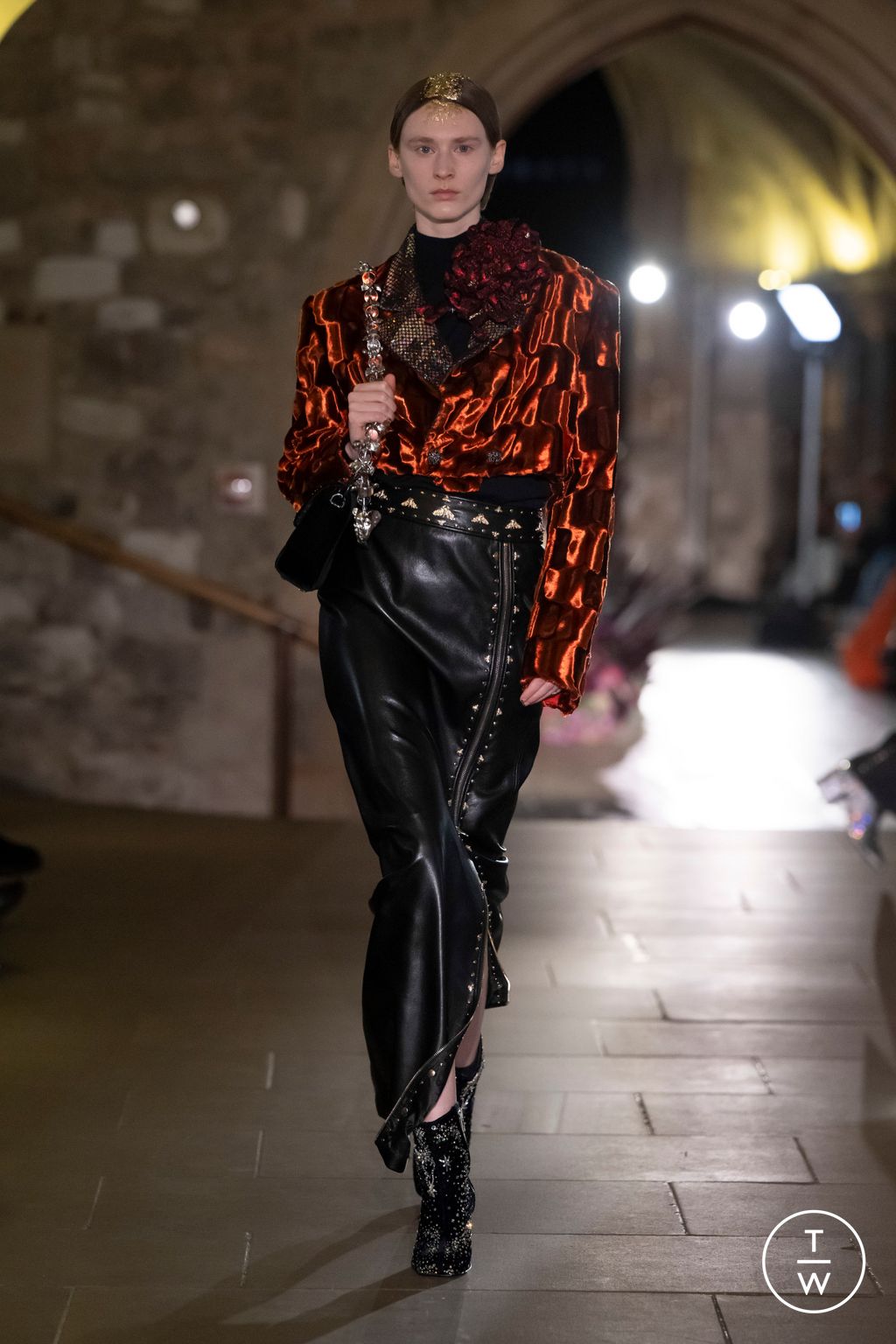 Fashion Week London Fall/Winter 2024 look 26 from the MITHRIDATE collection womenswear