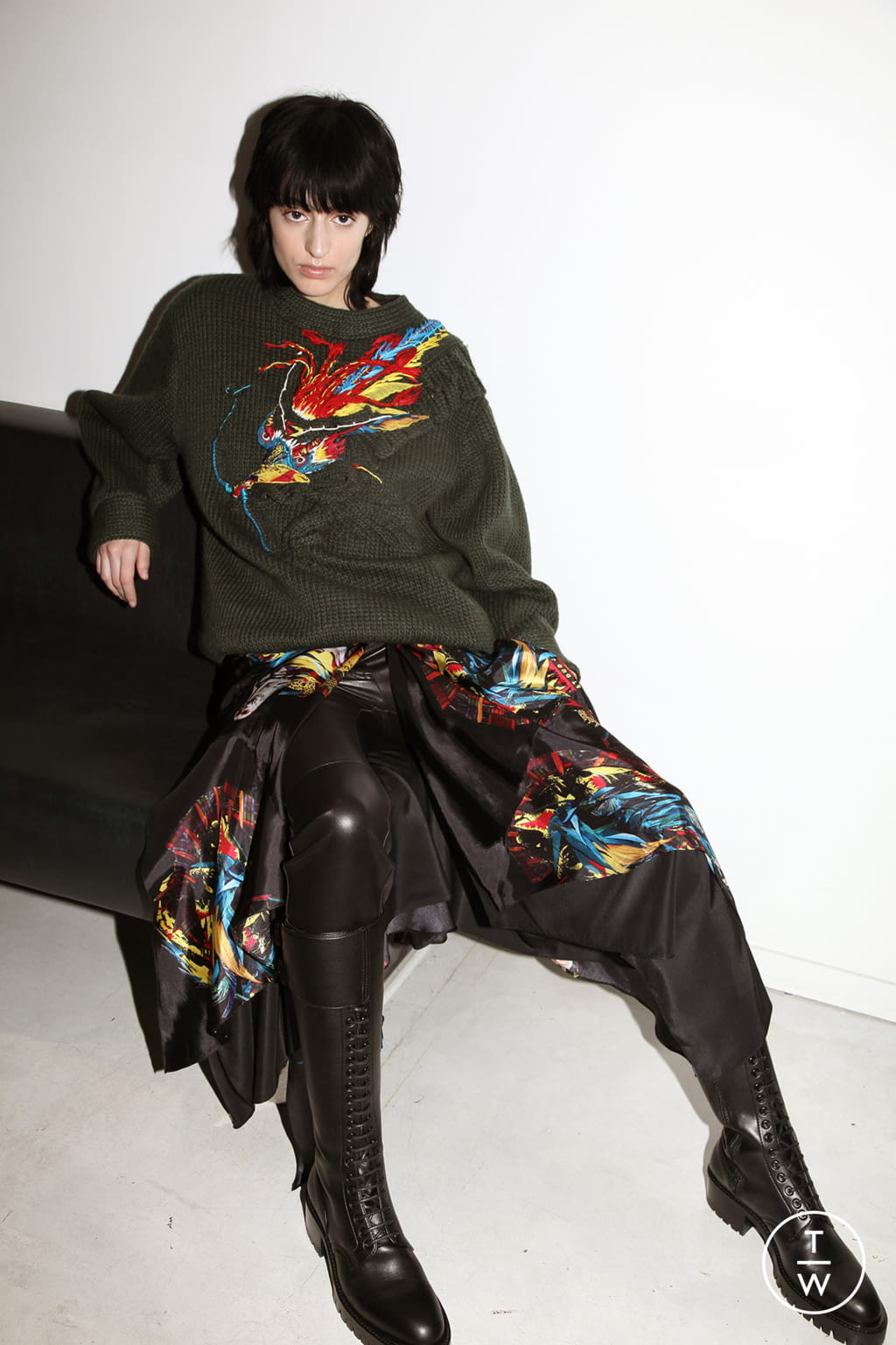 Fashion Week Paris Fall/Winter 2020 look 25 de la collection Barbara Bui womenswear