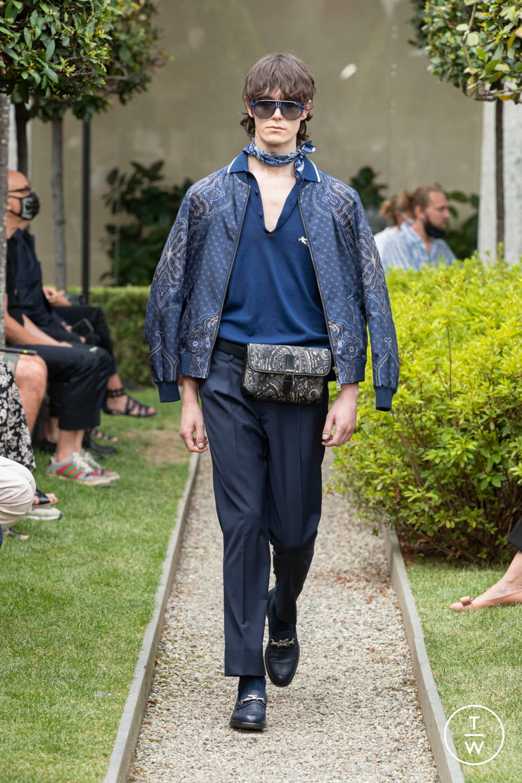 Fashion Week Milan Spring/Summer 2021 look 25 de la collection Etro menswear