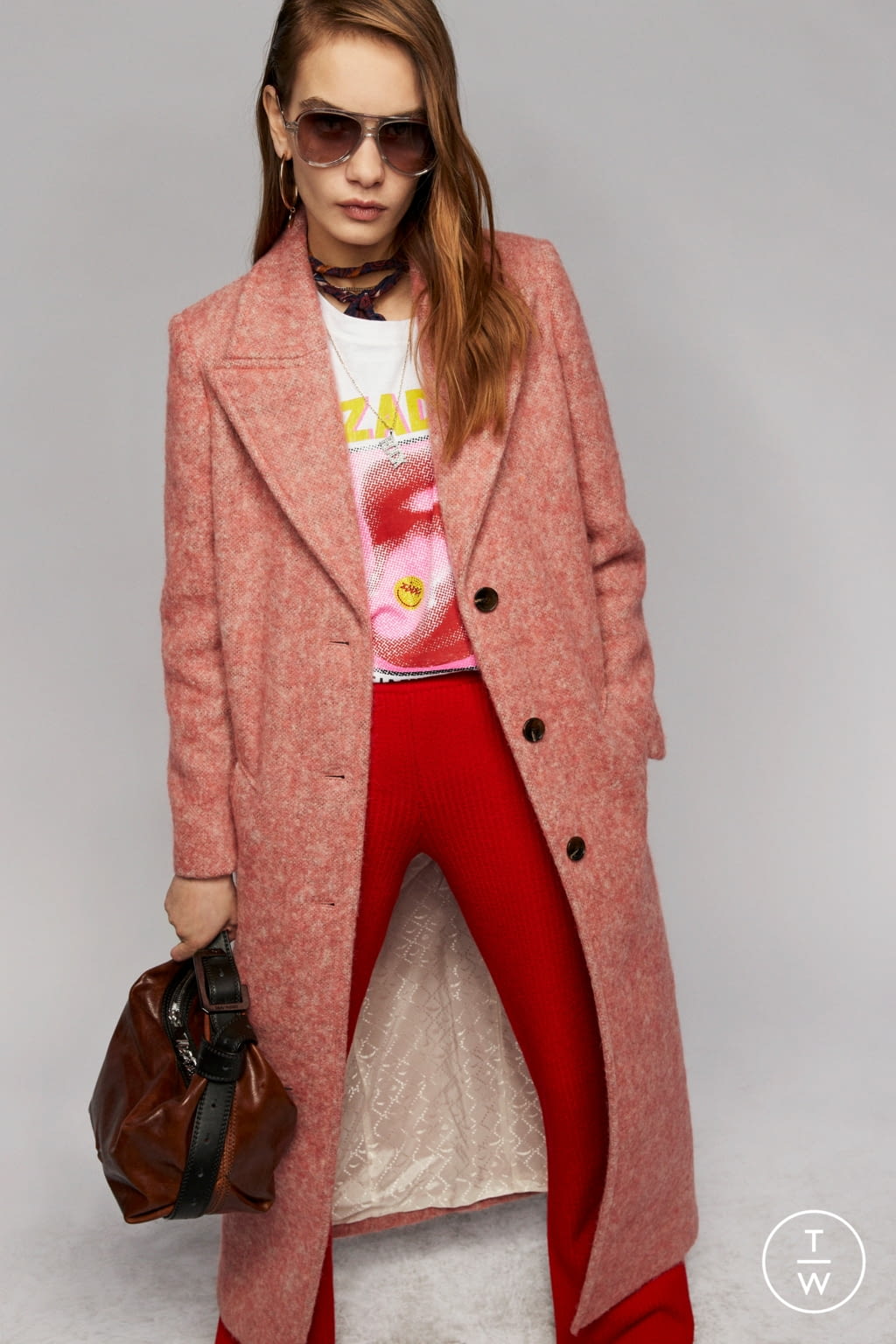 Fashion Week Paris Fall/Winter 2021 look 25 from the Zadig&Voltaire collection 女装