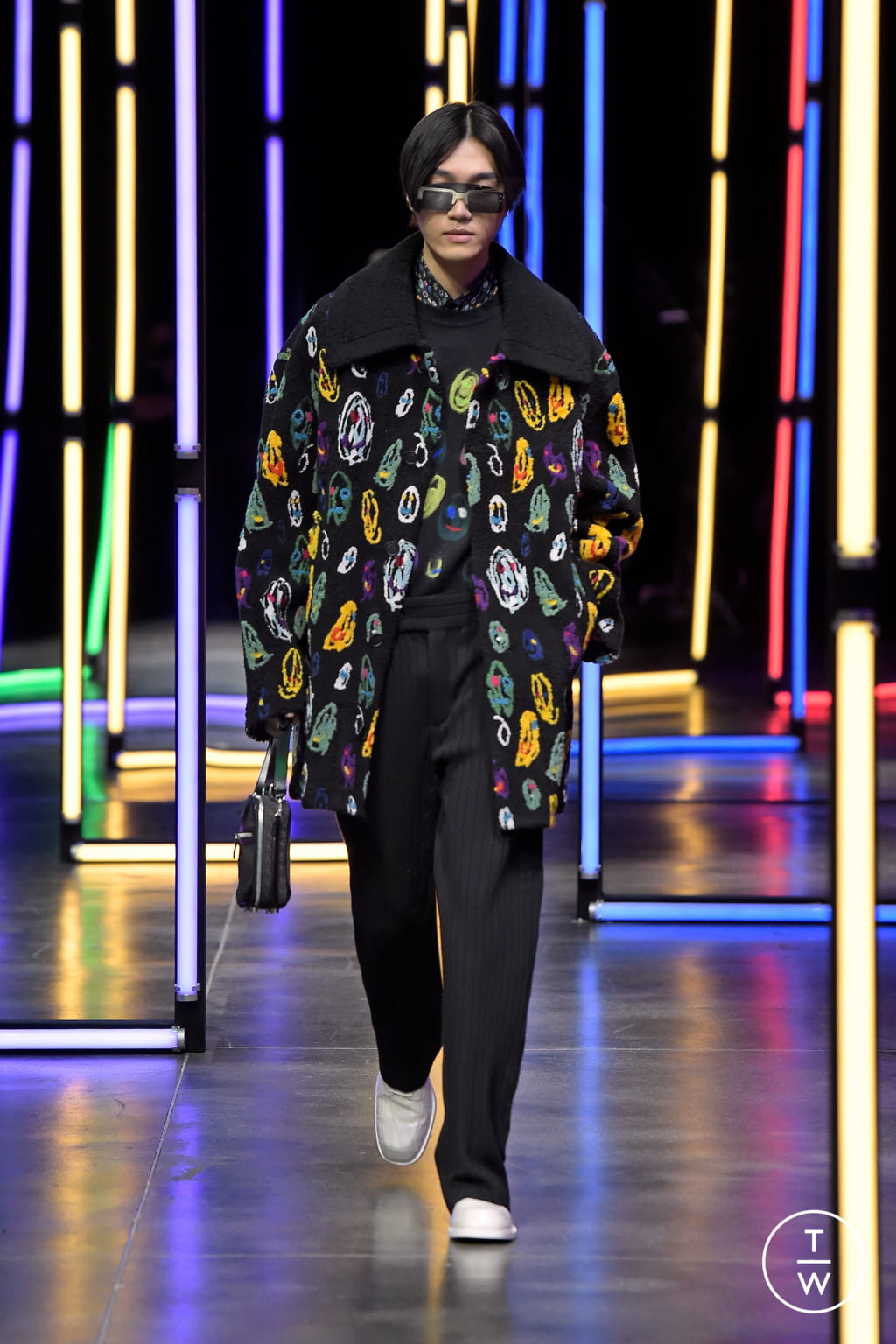 Fashion Week Milan Fall/Winter 2021 look 25 de la collection Fendi menswear