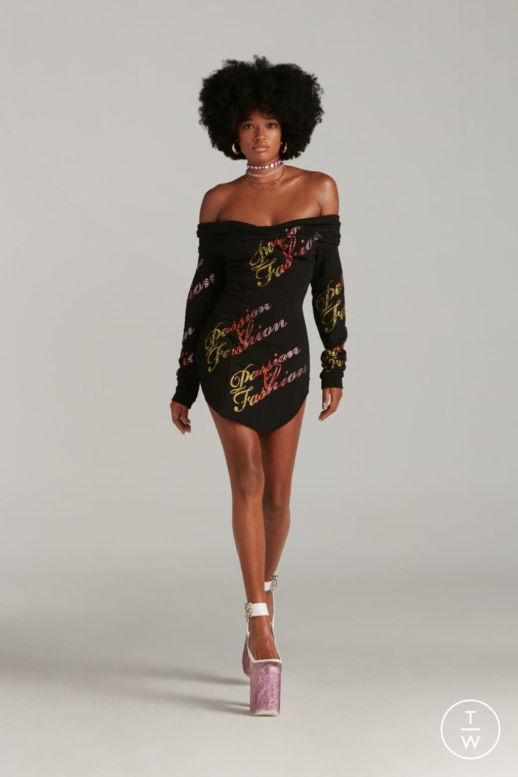 Fashion Week Milan Spring/Summer 2022 look 25 de la collection GCDS womenswear