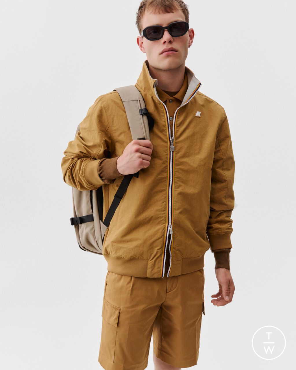 Fashion Week Milan Spring/Summer 2026 look 6 from the K-WAY collection menswear