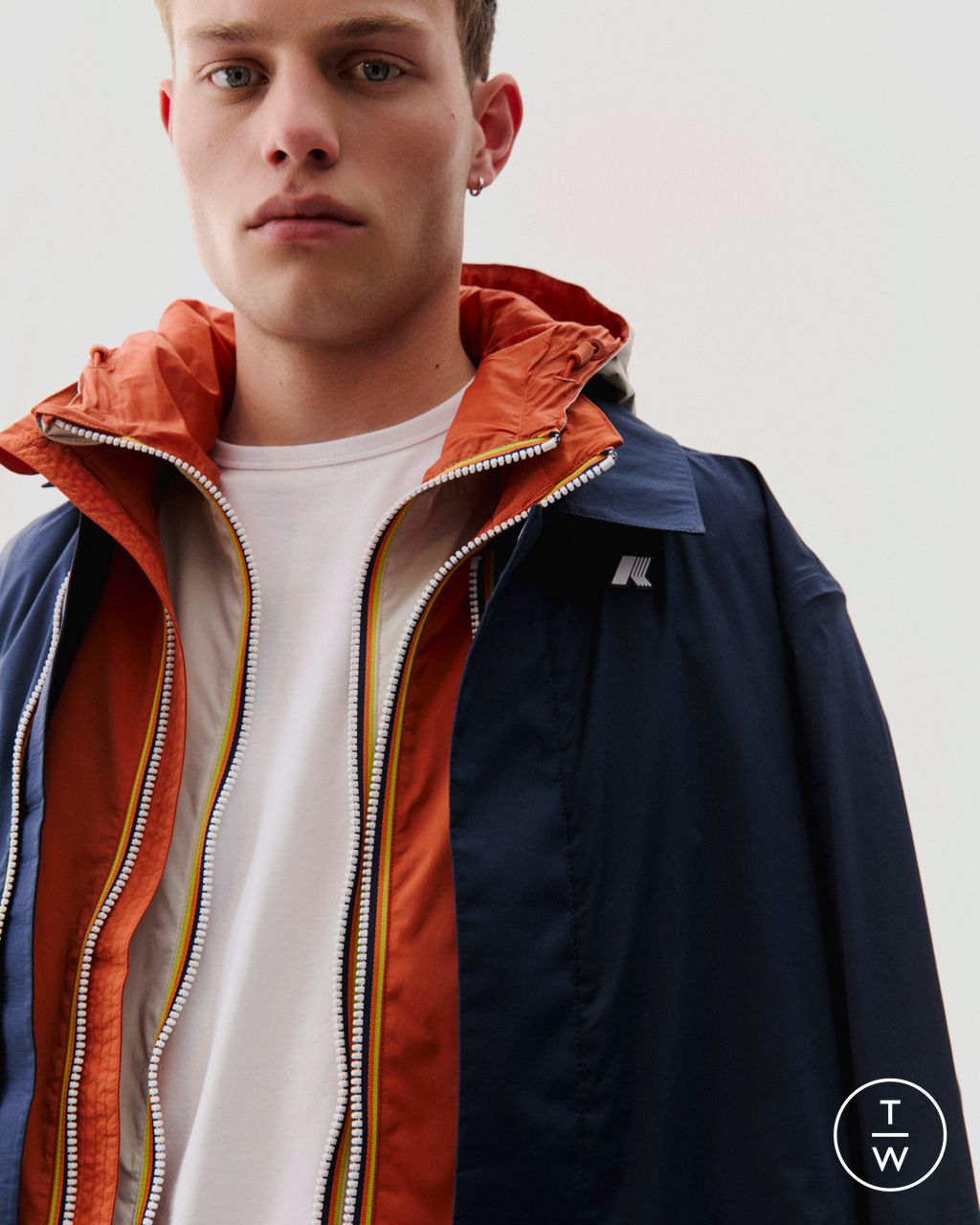 Fashion Week Milan Spring/Summer 2026 look 14 from the K-WAY collection menswear