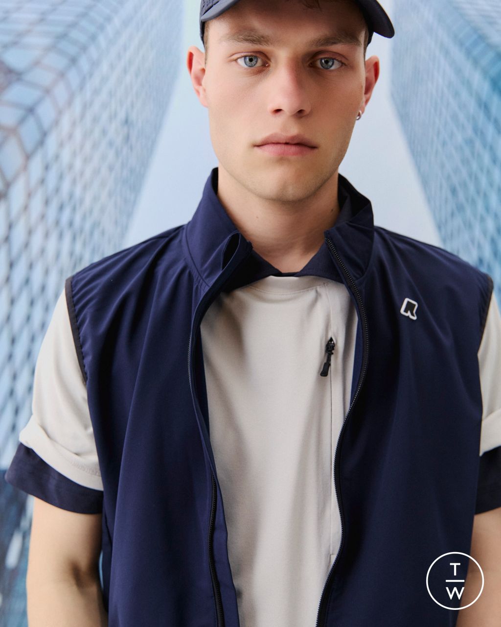 Fashion Week Milan Spring/Summer 2026 look 24 from the K-WAY collection menswear