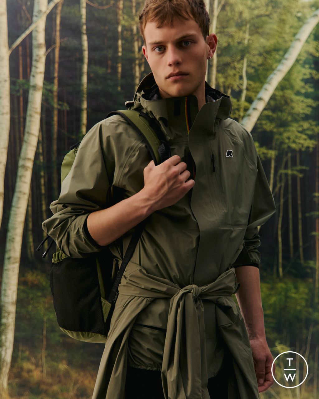 Fashion Week Milan Spring/Summer 2026 look 26 from the K-WAY collection menswear