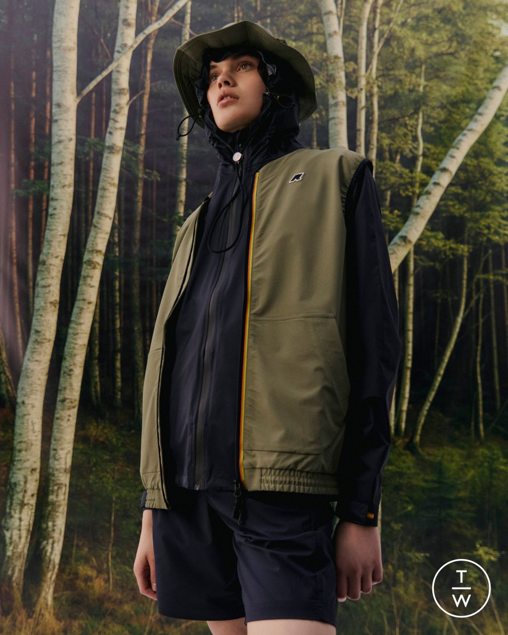 Fashion Week Milan Spring/Summer 2026 look 27 from the K-WAY collection menswear