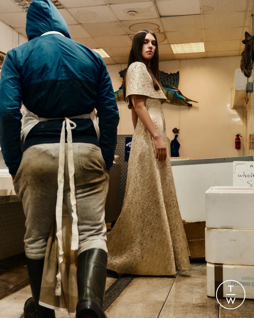 Fashion Week London Pre-Fall 2026 look 3 from the Emilia Wickstead collection womenswear