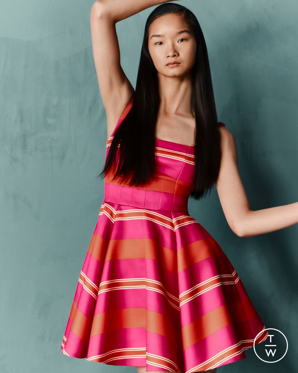 Fashion Week London Pre-Fall 2026 look 15 de la collection Emilia Wickstead womenswear