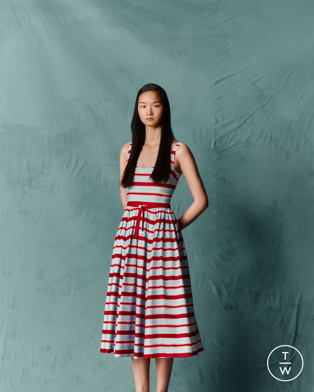 Fashion Week London Pre-Fall 2026 look 18 from the Emilia Wickstead collection womenswear