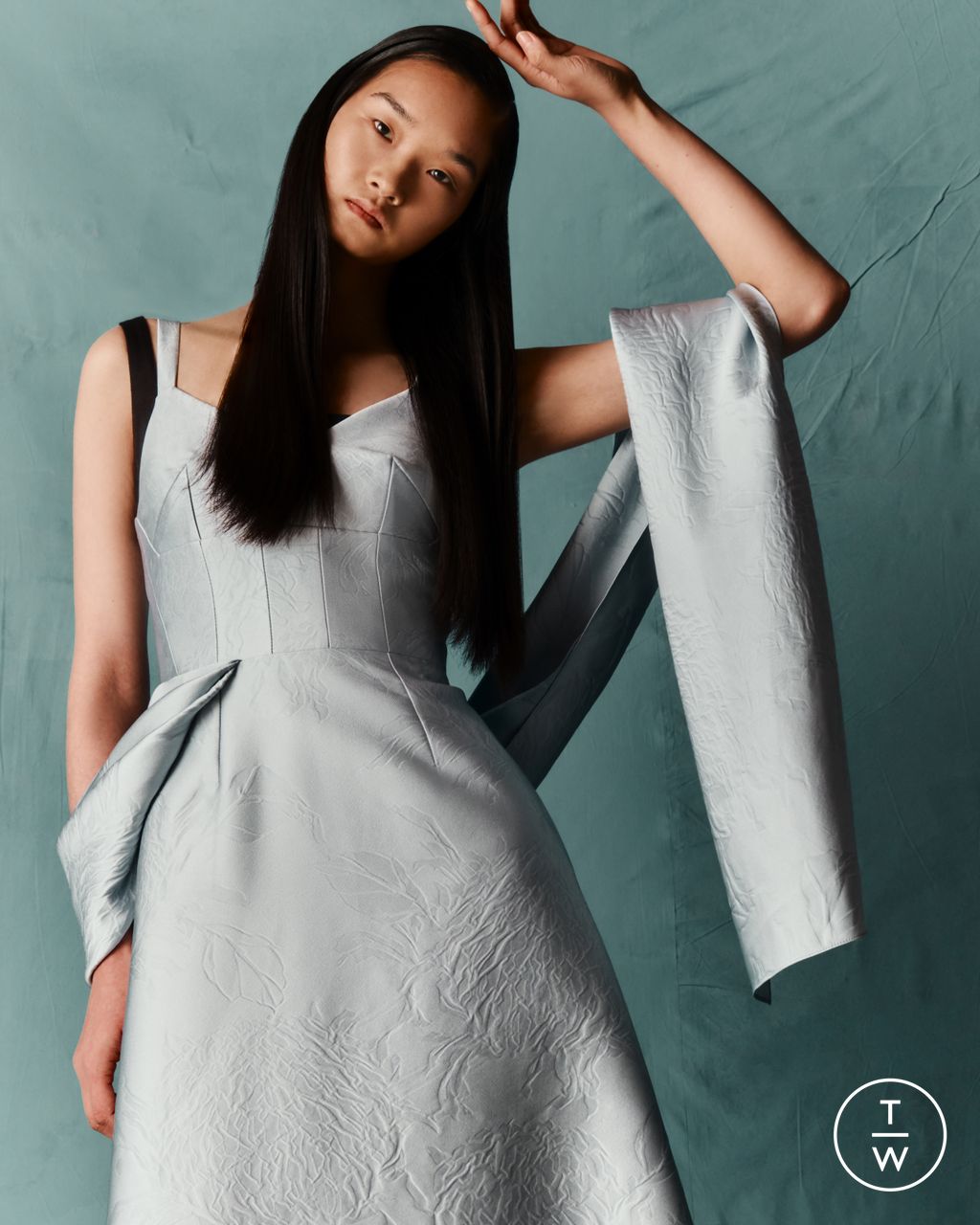 Fashion Week London Pre-Fall 2026 look 26 from the Emilia Wickstead collection womenswear