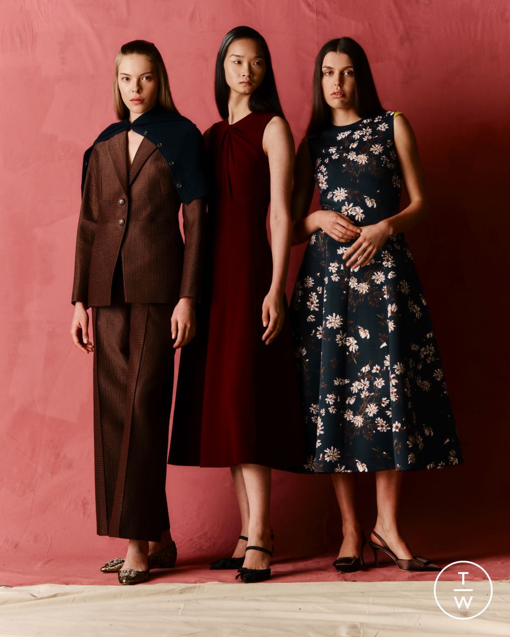 Fashion Week London Pre-Fall 2026 look 45 de la collection Emilia Wickstead womenswear