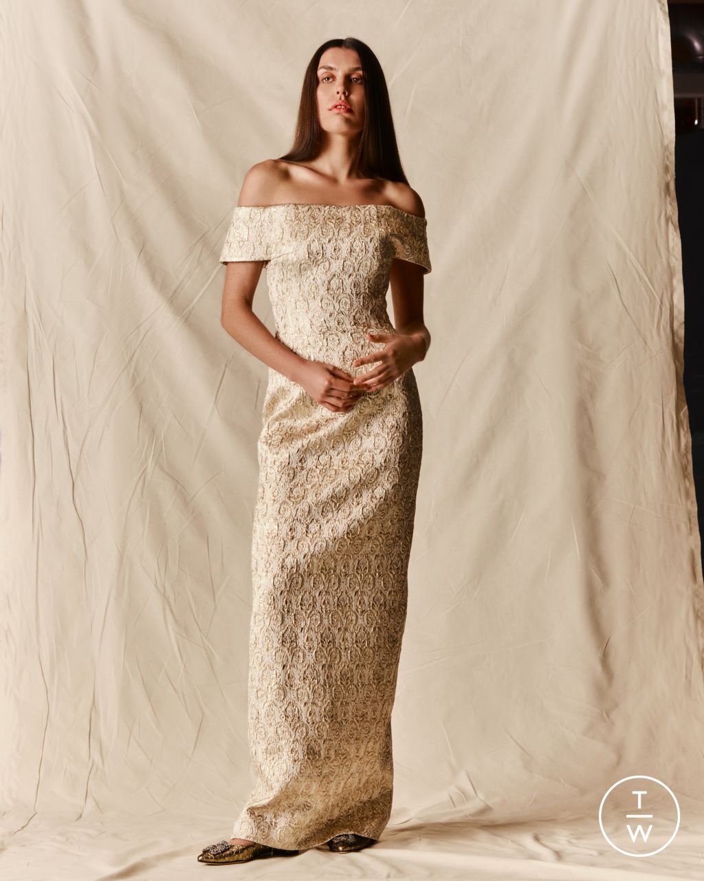 Fashion Week London Pre-Fall 2026 look 54 de la collection Emilia Wickstead womenswear