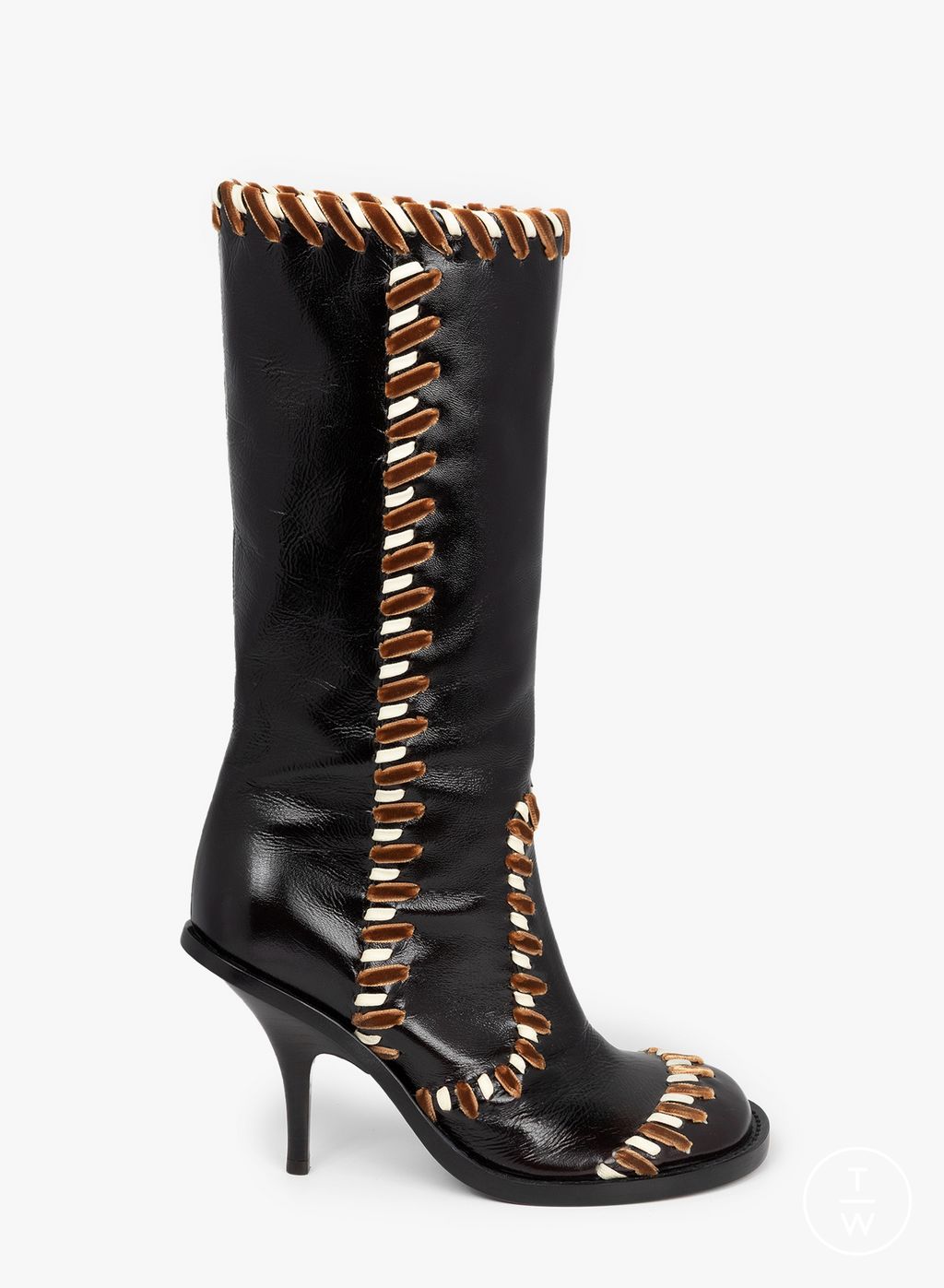 Fashion Week Paris Fall/Winter 2025 look 11 from the Dries Van Noten collection womenswear accessories