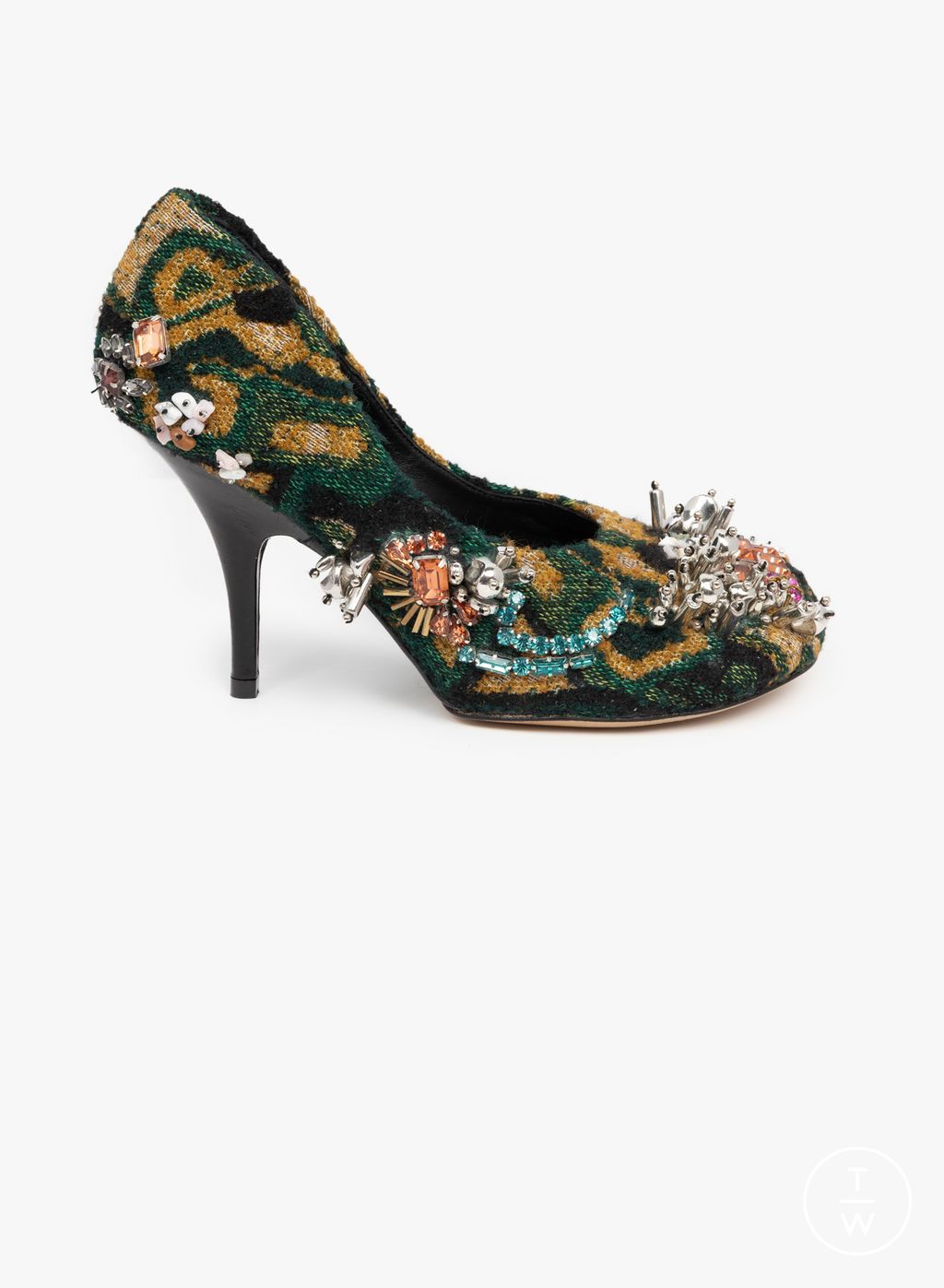 Fashion Week Paris Fall/Winter 2025 look 19 from the Dries Van Noten collection womenswear accessories