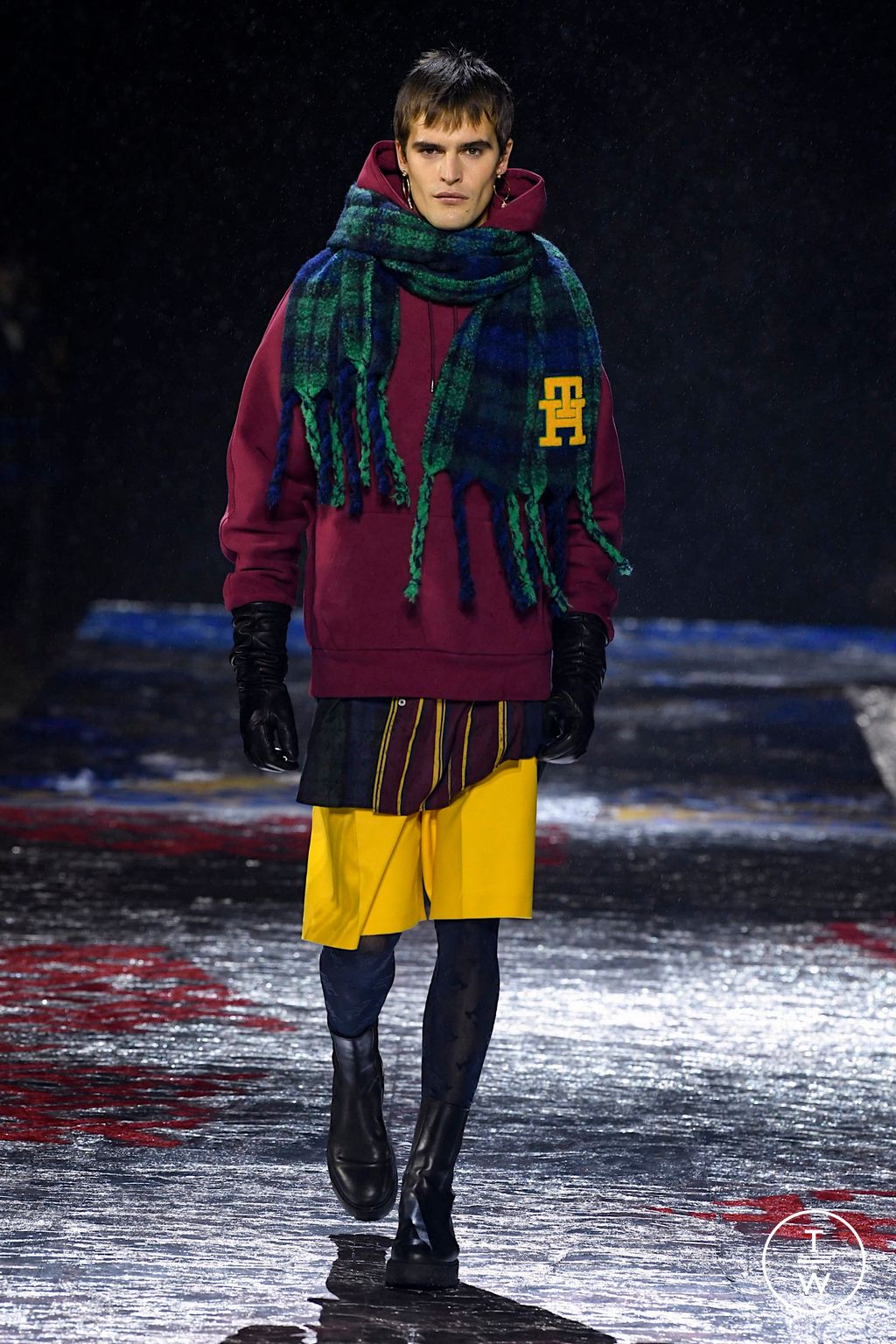 Fashion Week New York Fall/Winter 2022 look 11 de la collection Tommy Hilfiger womenswear