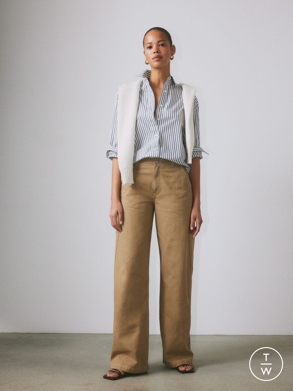 Fashion Week Paris Spring/Summer 2025 look 13 from the Levi’s® collection womenswear