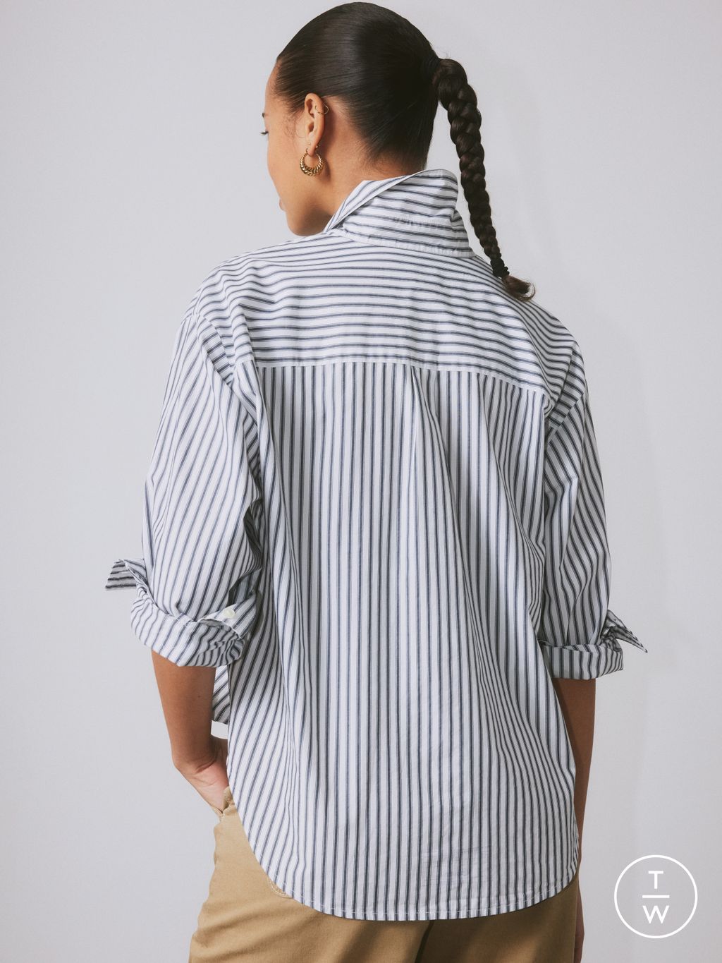 Fashion Week Paris Spring/Summer 2025 look 14 from the Levi’s® collection womenswear