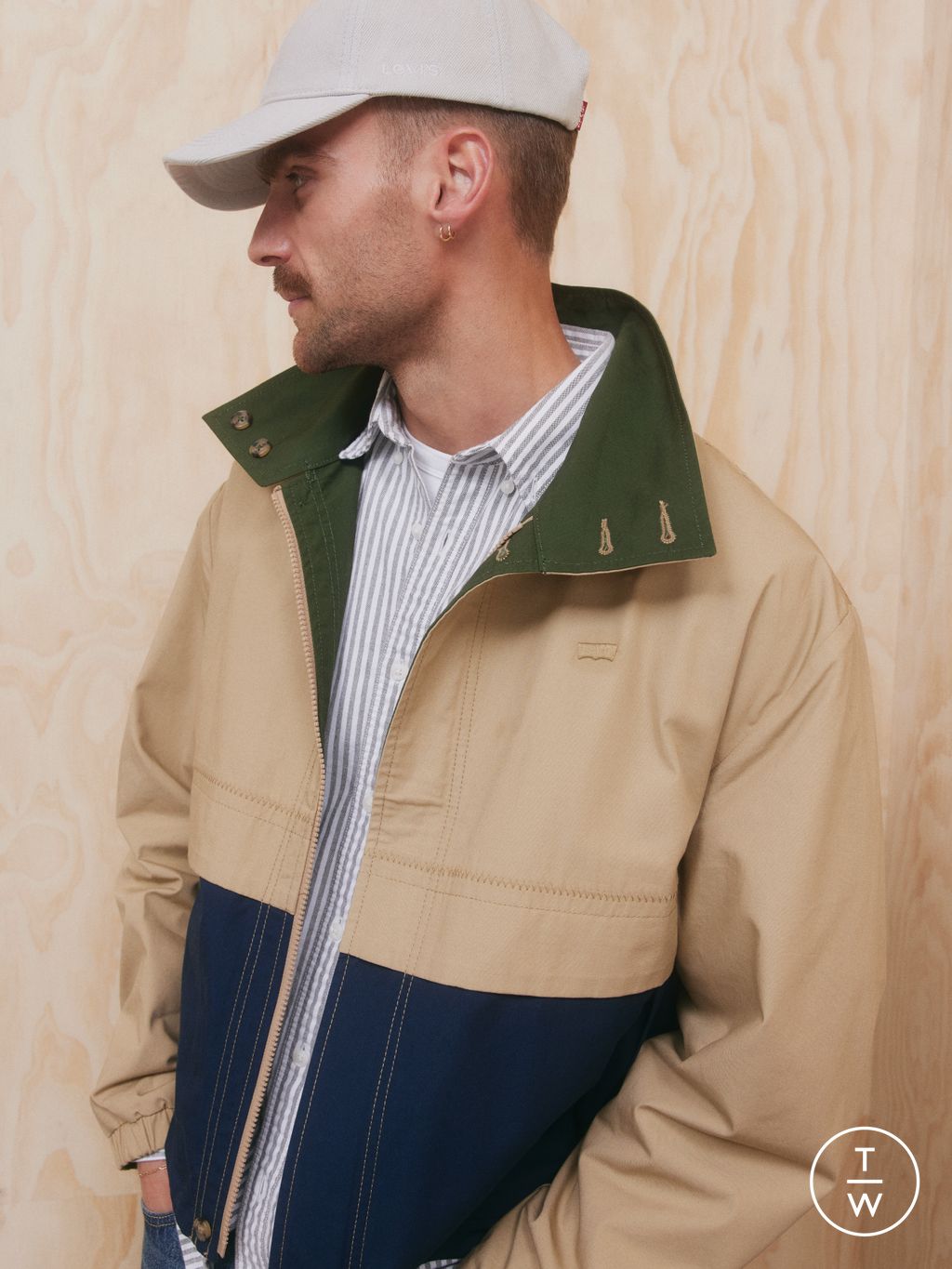 Fashion Week Paris Spring/Summer 2025 look 34 from the Levi’s® collection womenswear