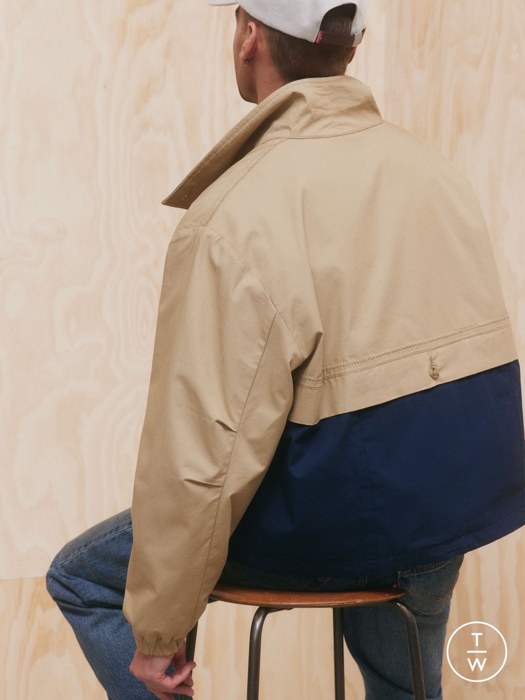 Fashion Week Paris Spring/Summer 2025 look 35 from the Levi’s® collection womenswear