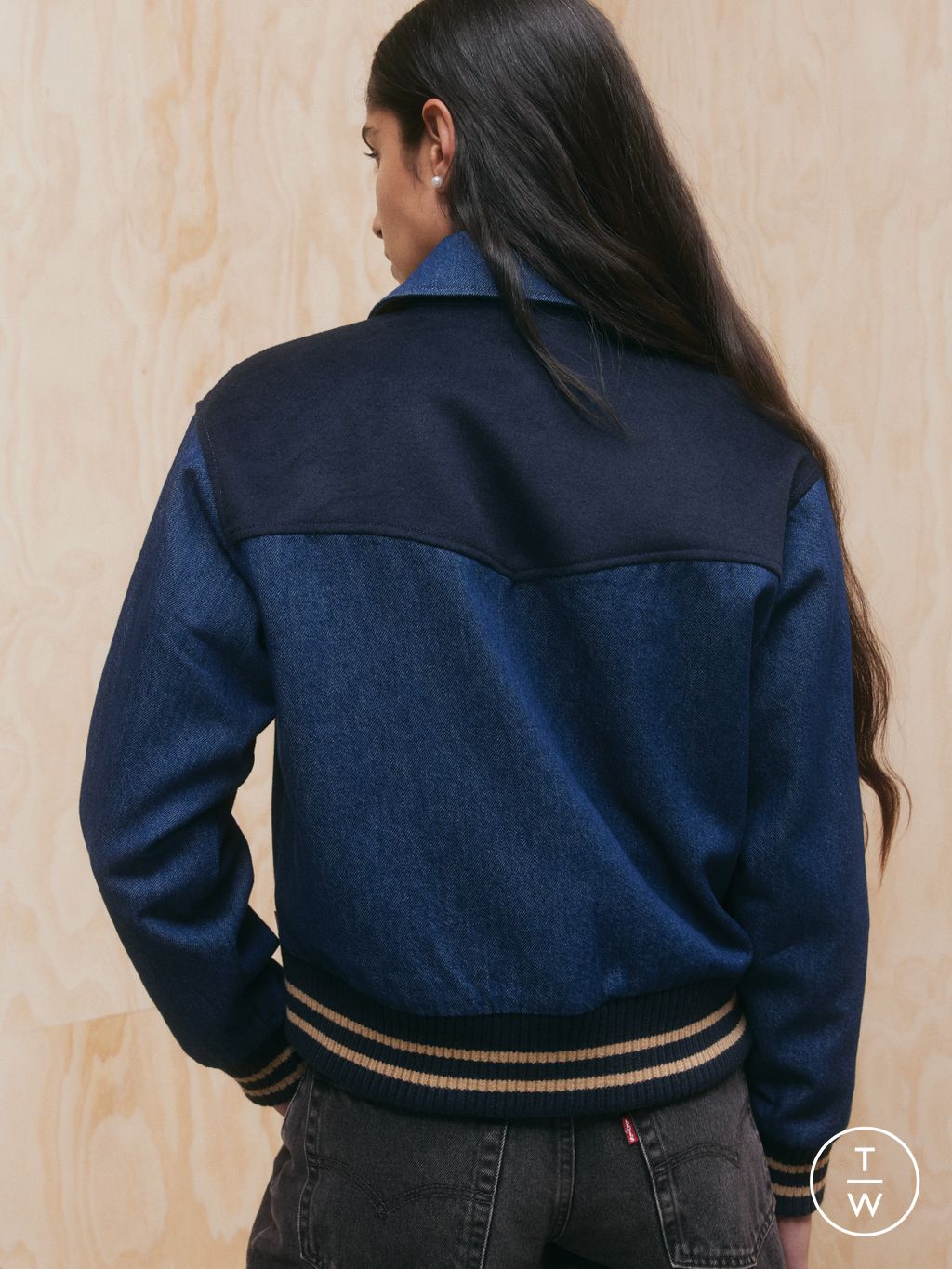 Fashion Week Paris Spring-Summer 2025 look 47 from the Levi’s® collection womenswear