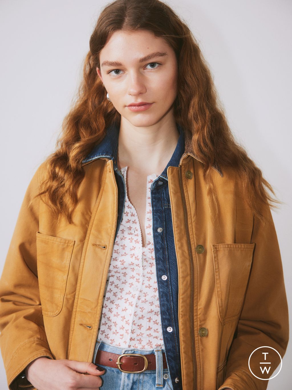Fashion Week Paris Spring/Summer 2025 look 22 from the Levi’s® collection 女装