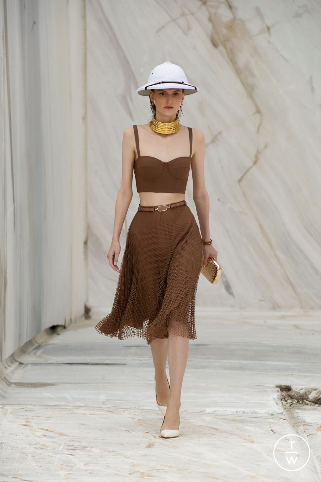 Fashion Week Milan Spring/Summer 2022 look 26 from the Elisabetta Franchi collection womenswear