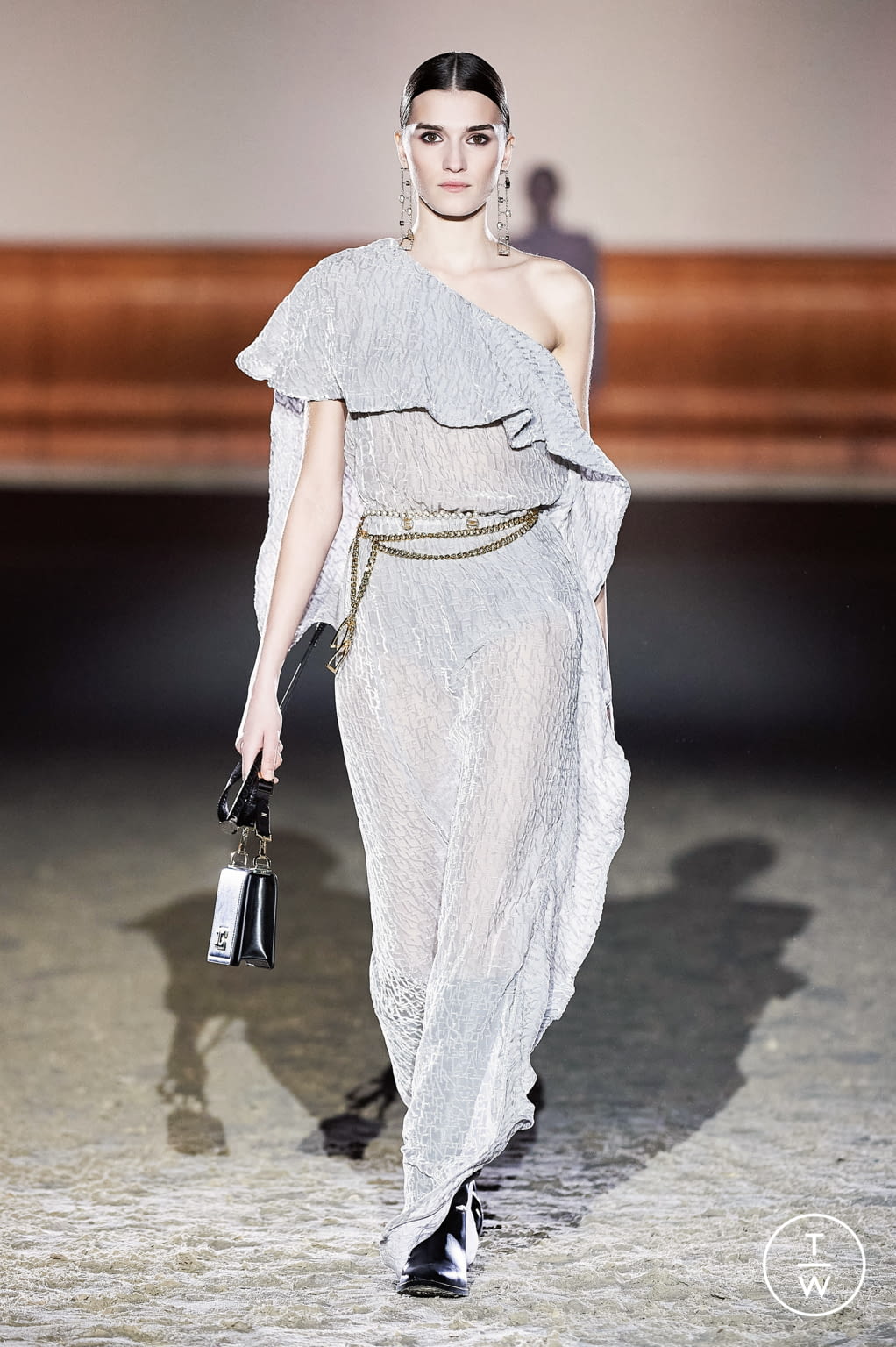 Fashion Week Milan Fall/Winter 2021 look 26 from the Elisabetta Franchi collection womenswear