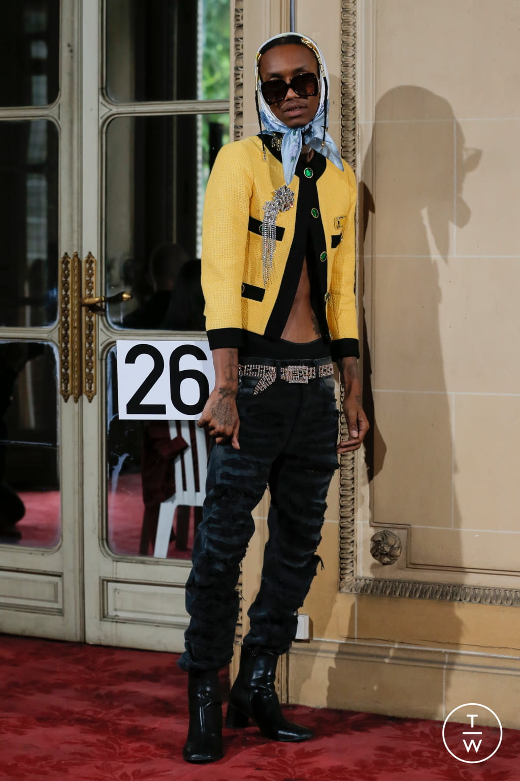 Fashion Week Paris Spring/Summer 2022 look 26 from the COOL TM* collection menswear