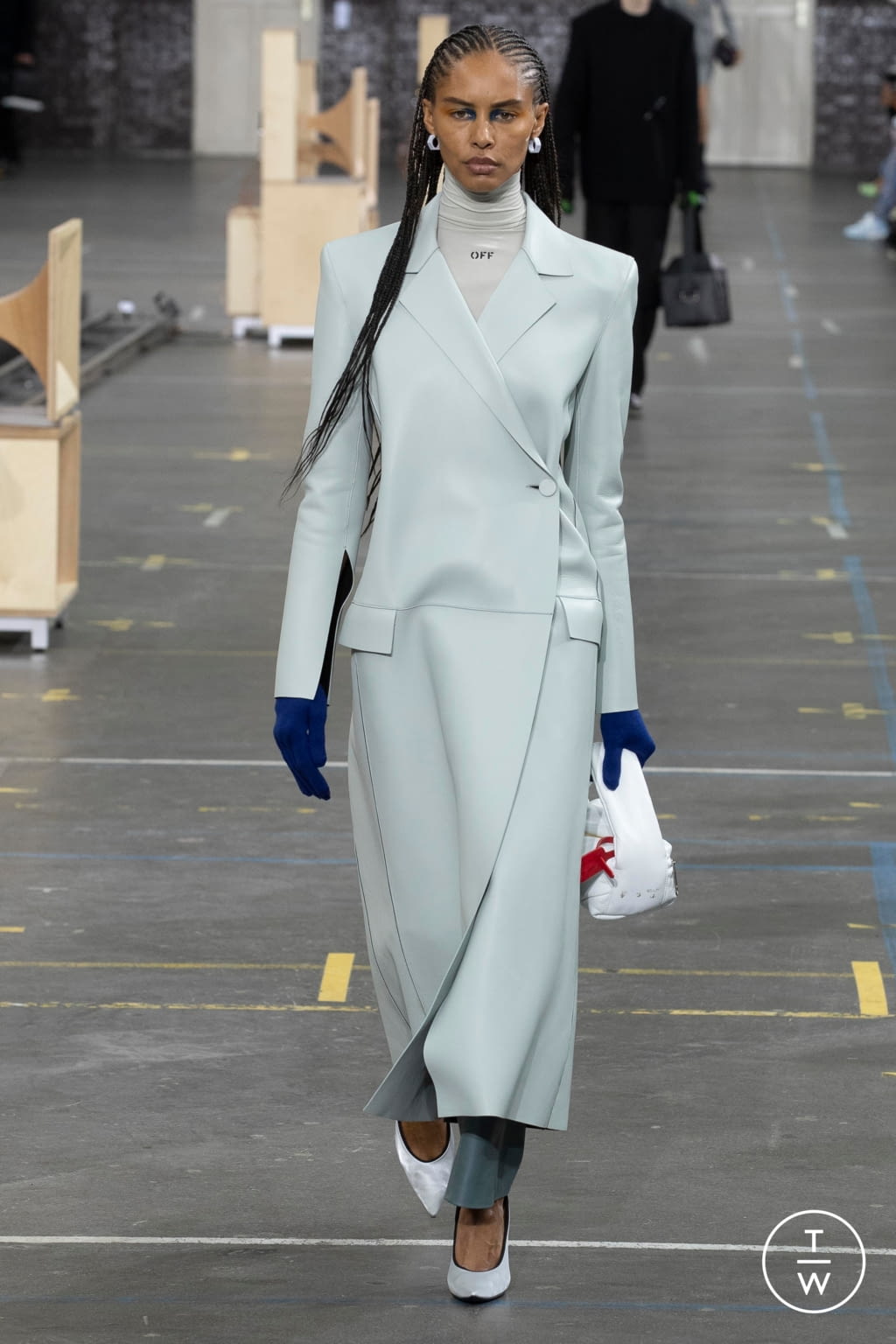 Fashion Week Paris Fall/Winter 2021 look 26 de la collection Off-White womenswear
