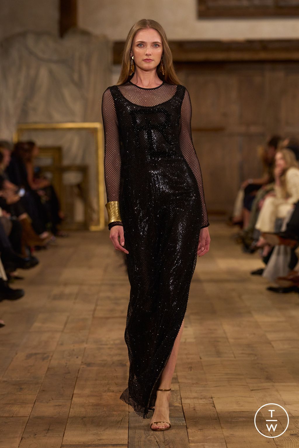 Fashion Week New York Spring/Summer 2024 look 26 from the Ralph Lauren collection 女装