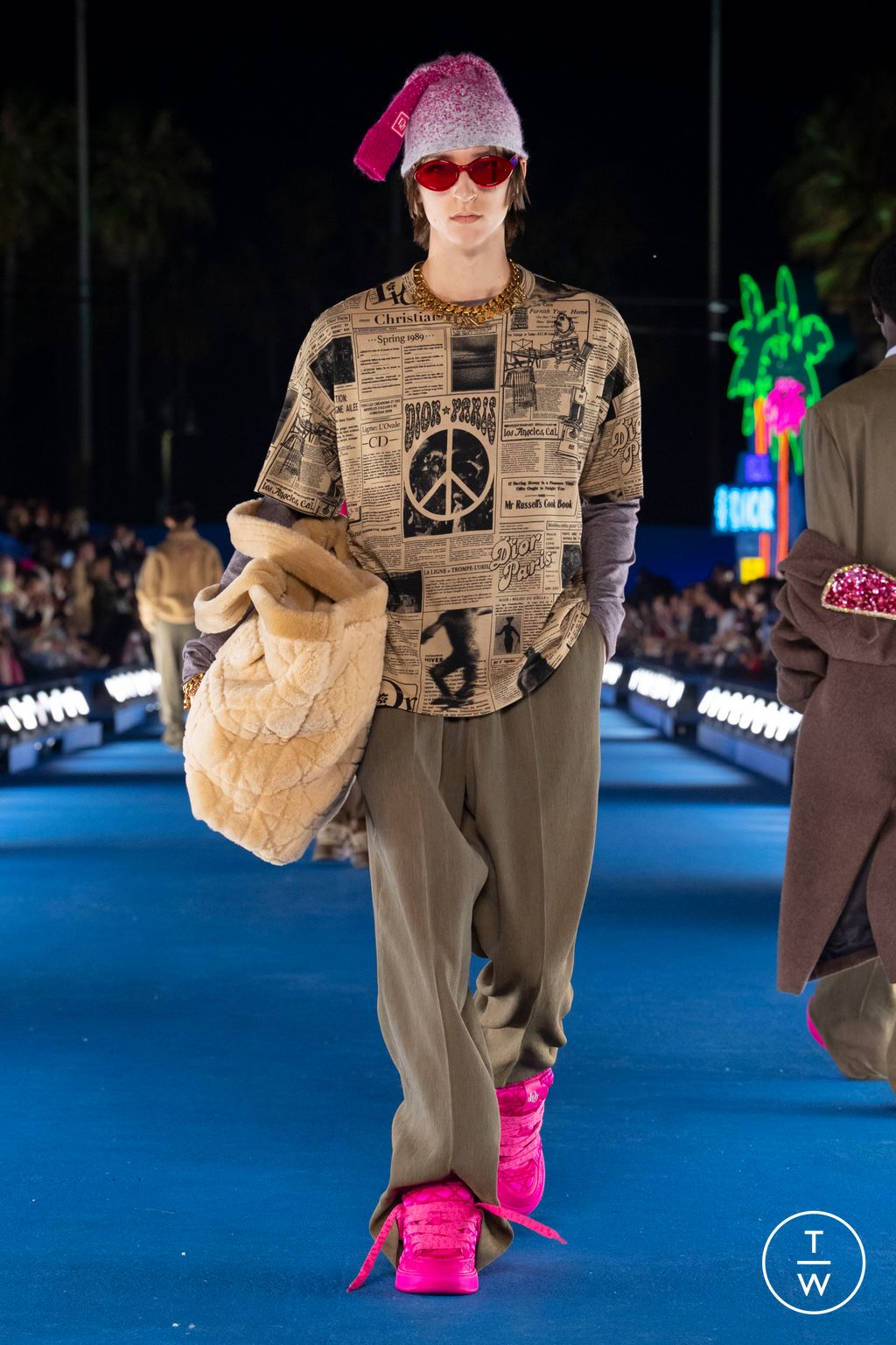 A look from Dior Mens Spring 2023 Collection Photo Credit Vogue Runway2   University of Fashion Blog