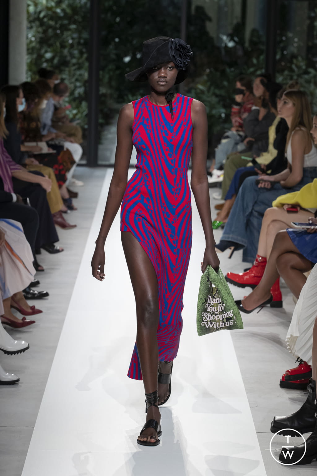 Fashion Week Milan Spring/Summer 2022 look 26 de la collection Philosophy di Lorenzo Serafini womenswear