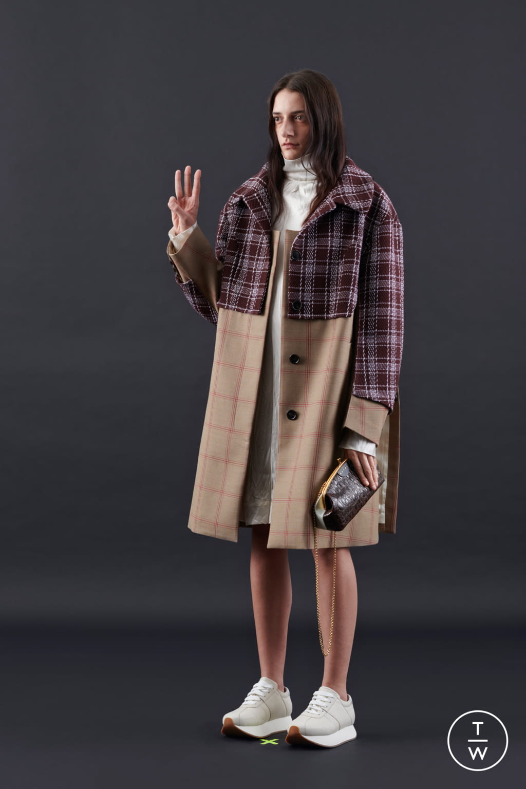 Fashion Week Milan Pre-Fall 2020 look 26 from the Marni collection 女装