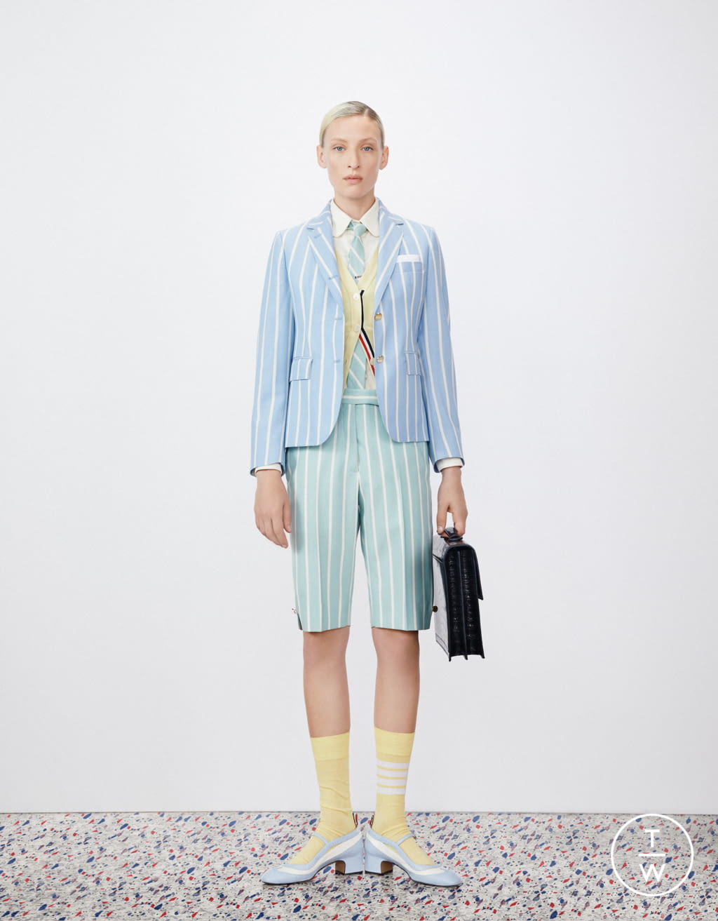 Fashion Week Paris Resort 2020 look 26 from the Thom Browne collection 女装