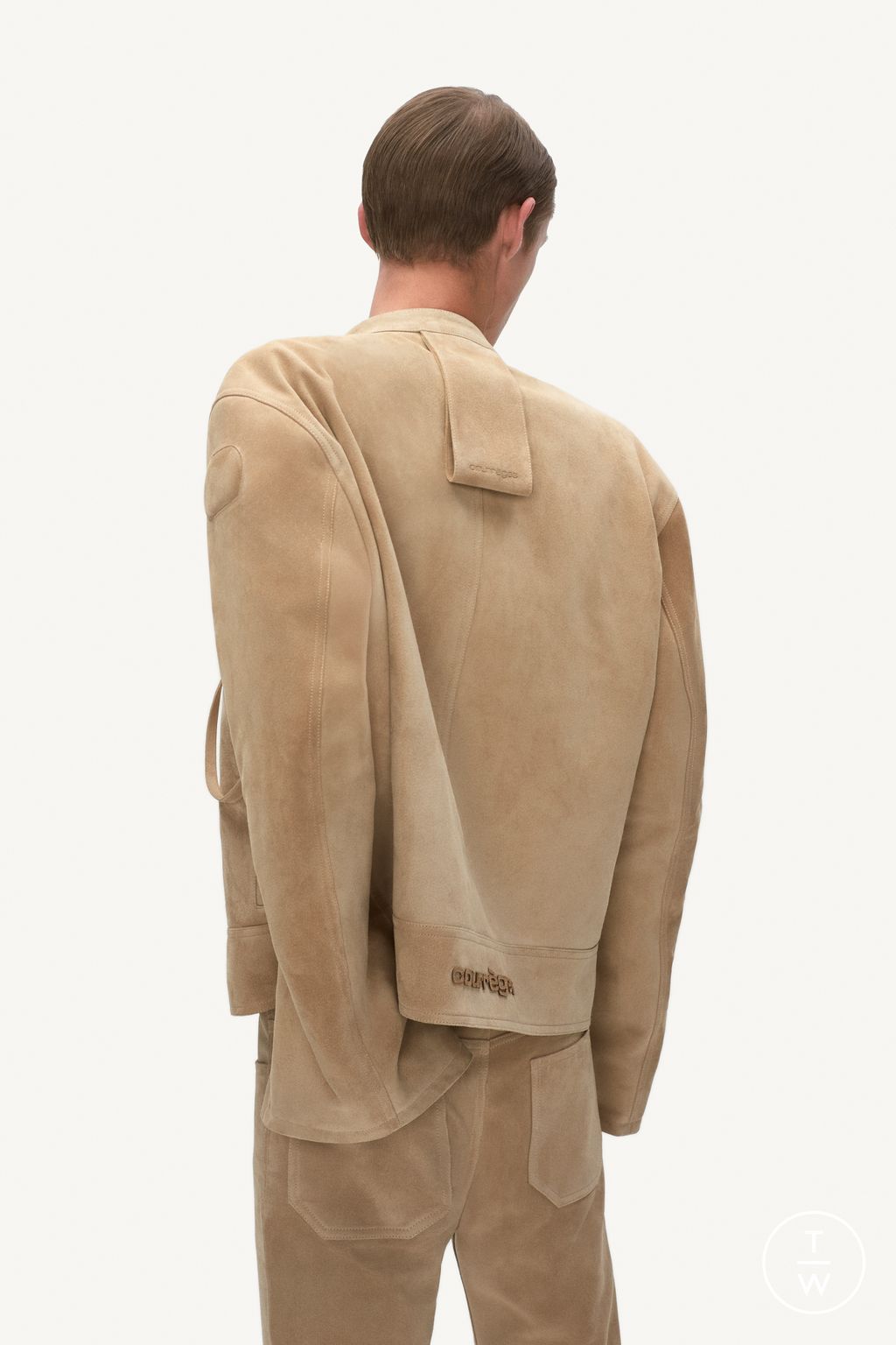 Fashion Week Paris Resort 2025 look 26 from the Courrèges collection womenswear