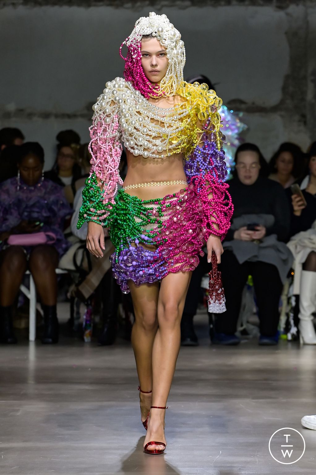 Fashion Week Paris Spring/Summer 2023 look 29 from the Germanier collection womenswear