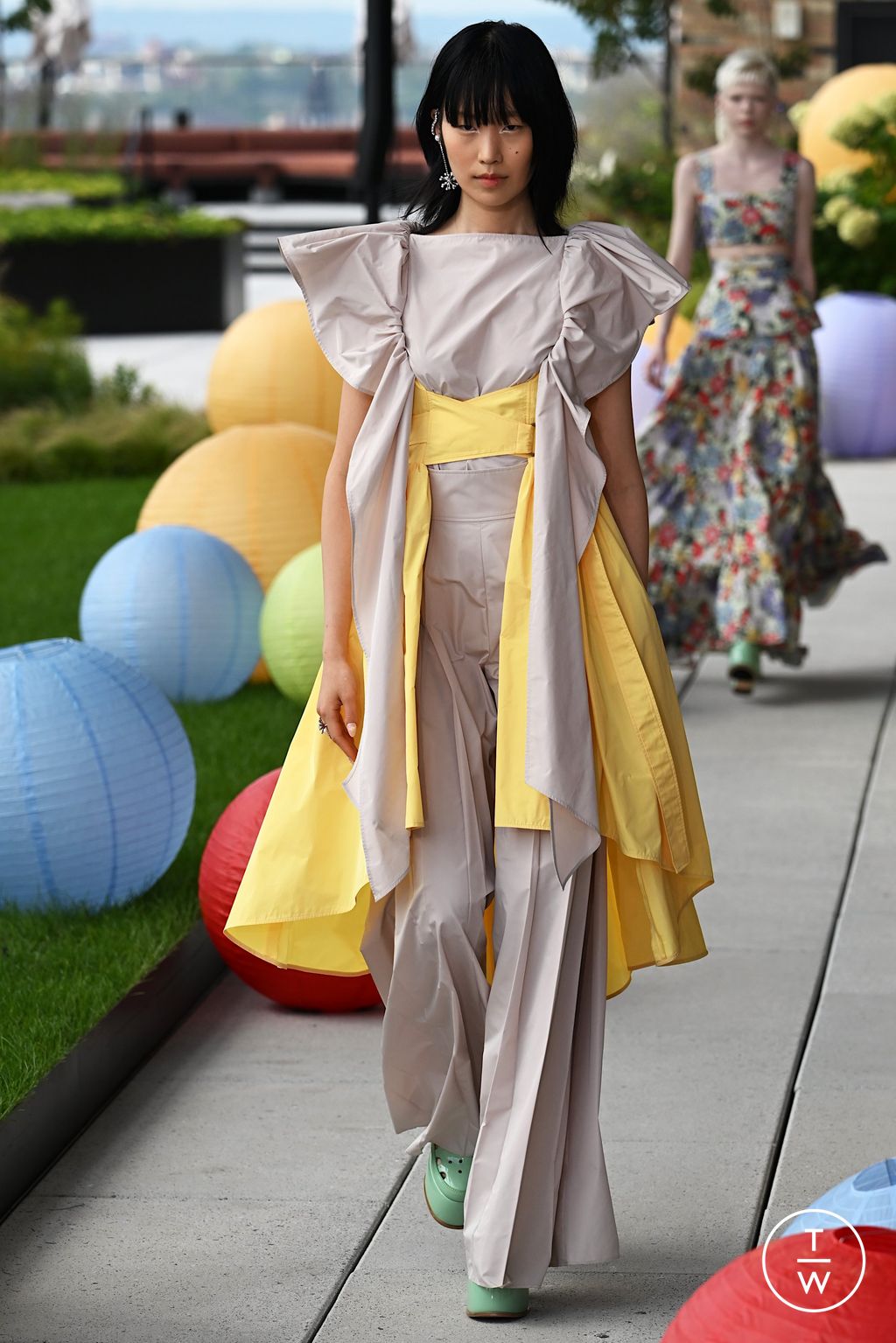 Fashion Week New York Spring/Summer 2023 look 5 de la collection Adeam womenswear