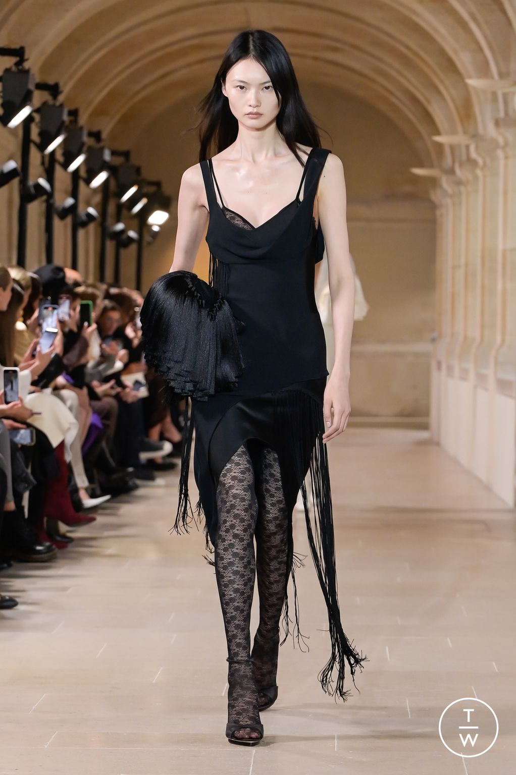 Fashion Week Paris Spring/Summer 2023 look 9 from the Victoria Beckham collection womenswear