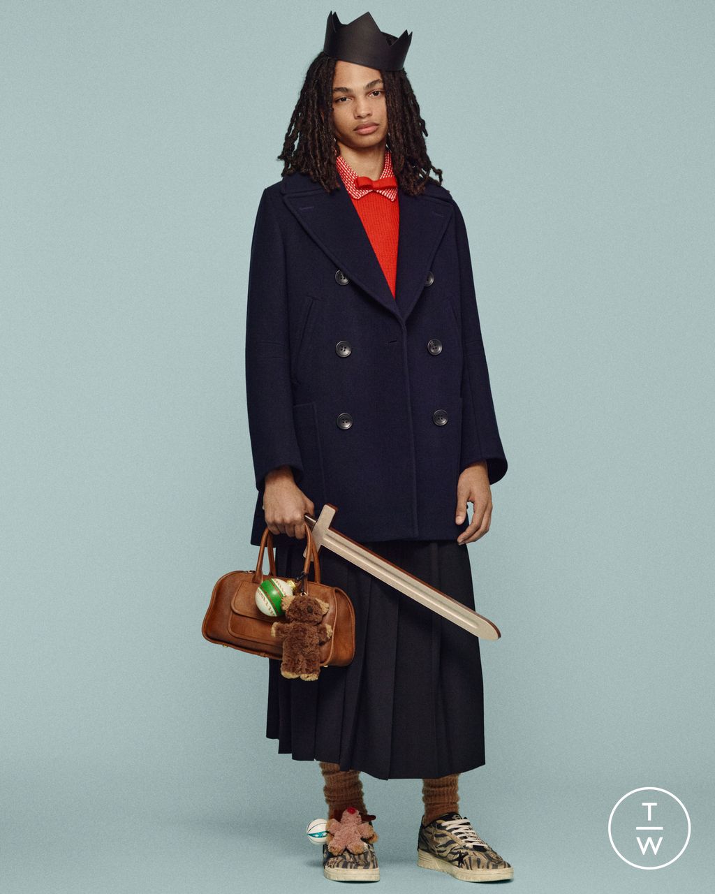 Fashion Week New York Resort 2026 look 44 from the Coach collection womenswear