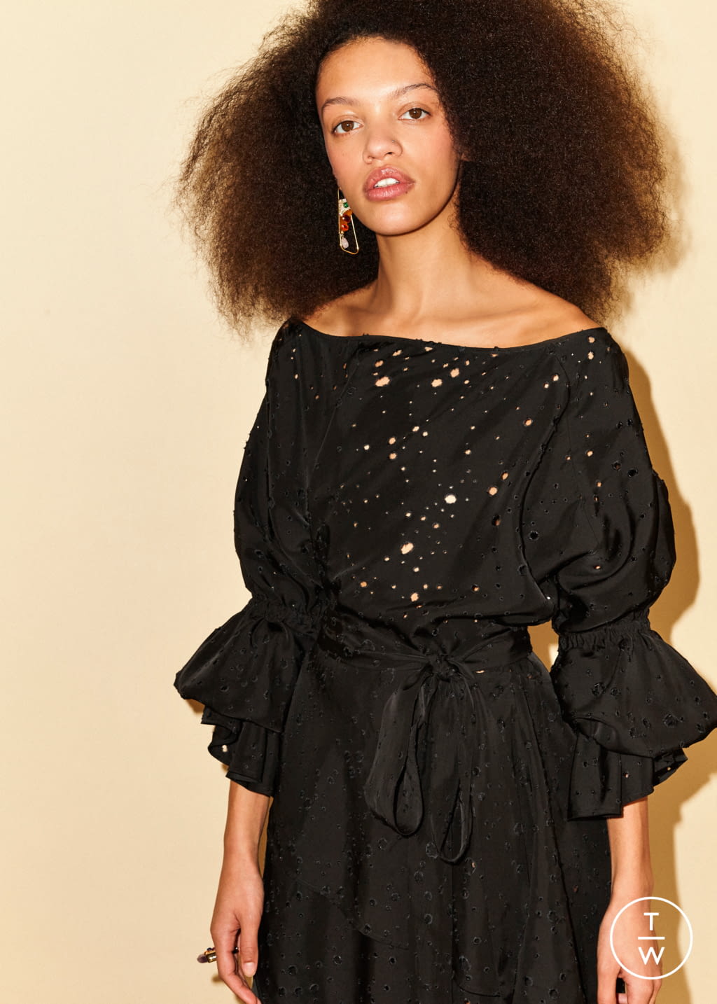 Fashion Week Paris Pre-Fall 2019 look 27 from the Sonia Rykiel collection womenswear