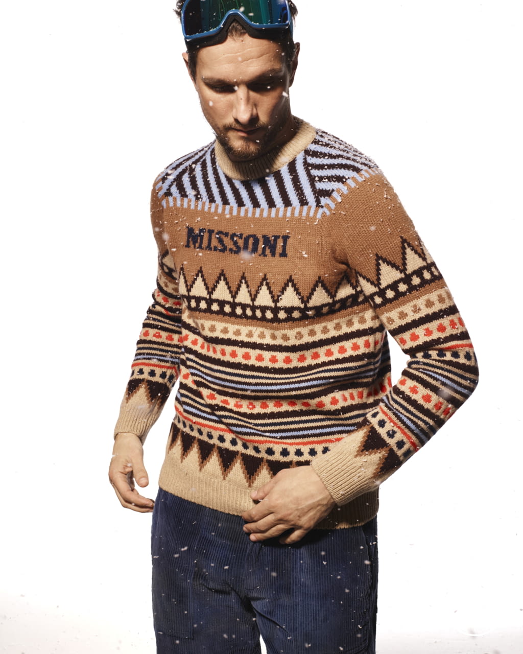 Fashion Week Milan Fall/Winter 2022 look 27 from the Missoni collection 男装