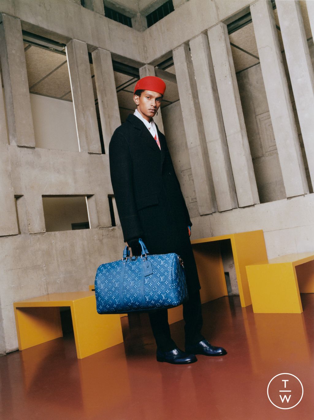 Fashion Week Paris Resort 2023 look 29 from the Louis Vuitton collection menswear