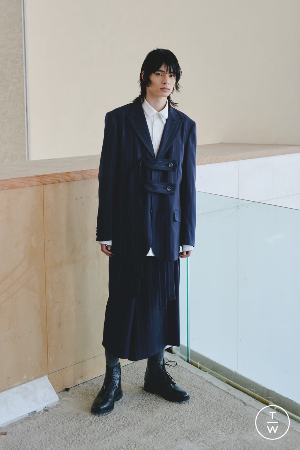Fashion Week Paris Fall/Winter 2021 look 27 from the Ujoh collection womenswear